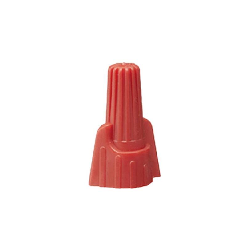 Conectores de alambre alado eléctrico comercial, Rojo (paquete de 15) - EWR-15