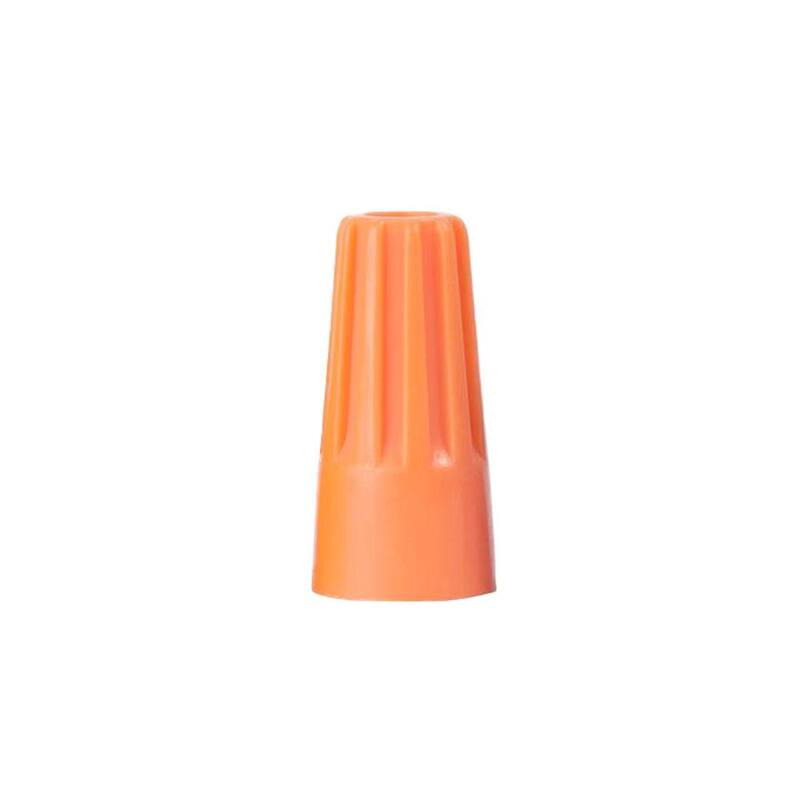 Conectores de cables estándar eléctricos comerciales, naranja (paquete de 30) - ESO-30