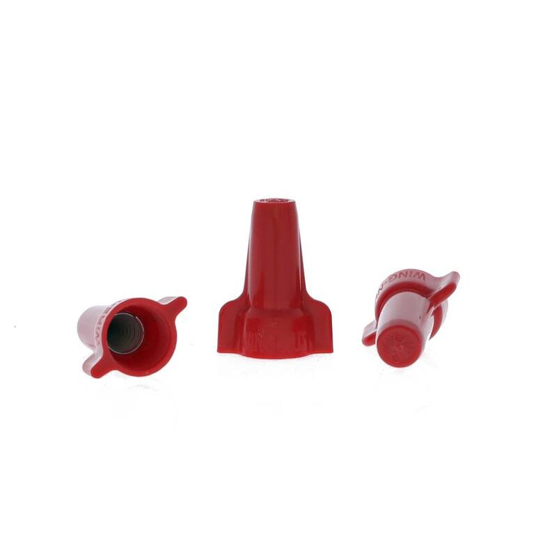 IDEAL 452 Conectores de Alambre Red WING-NUT (250 por Frasco) - 30-1452J