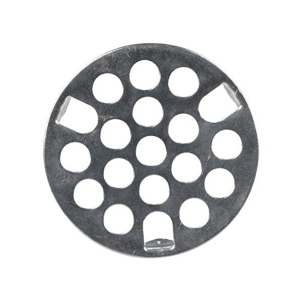Danco Sink Strainer, 158 in Dia, Brass, Chrome, For Universal Kitchen Sink - 80062