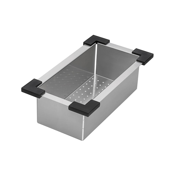 Ruvati replacement colander for RVH8210, RVH8221, RVH8222, RVH8333, RVQ5210 sink Stainless Steel - RVA1310
