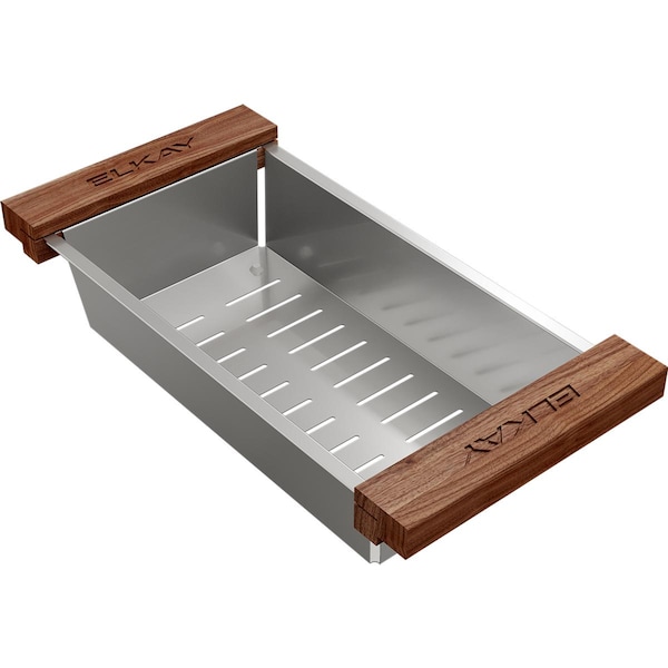 Elkay Dart Canyon Stainless Steel 6-7/16"x11-7/8"x2-1/2" Colander - CTXC0712
