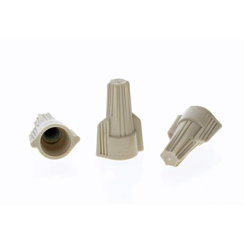 Conectores de alambre IDEAL Twister, 341 - Color Caoba (Frasco de 500) - 30-641J