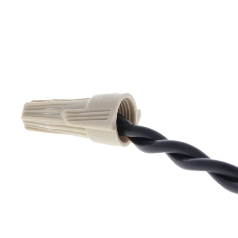 IDEAL Conectores de Alambre Twister 341 Tan (100 por Paquete) - 30-341P