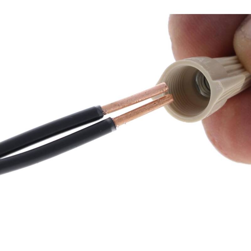 IDEAL Conectores de Alambre Twister 341 Tan (100 por Paquete) - 30-341P