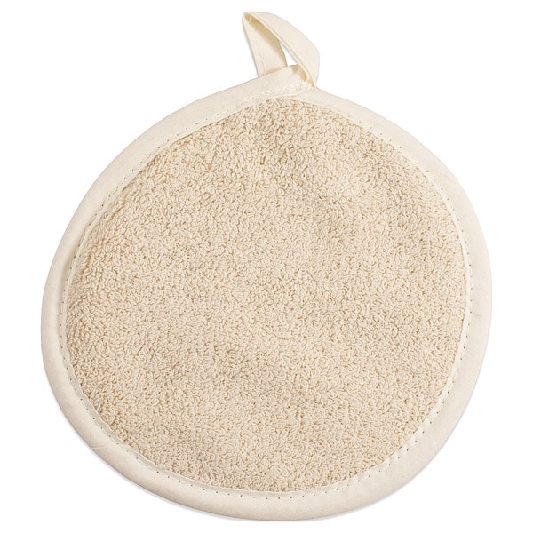 San Jamar Rnd Heavy Duty, Terry Pot Holder, 8", PK12 - 813RPH