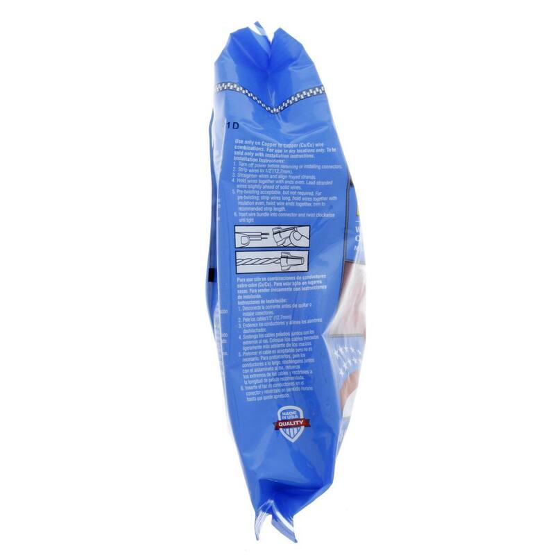 IDEAL 452 Red WING-NUT Conectores de alambre (paquete de 100) - 30-452P