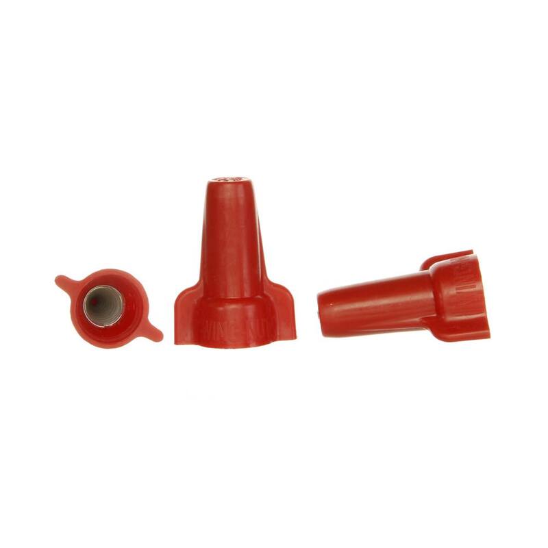 IDEAL 452 Red WING-NUT Conectores de alambre (paquete de 100) - 30-452P