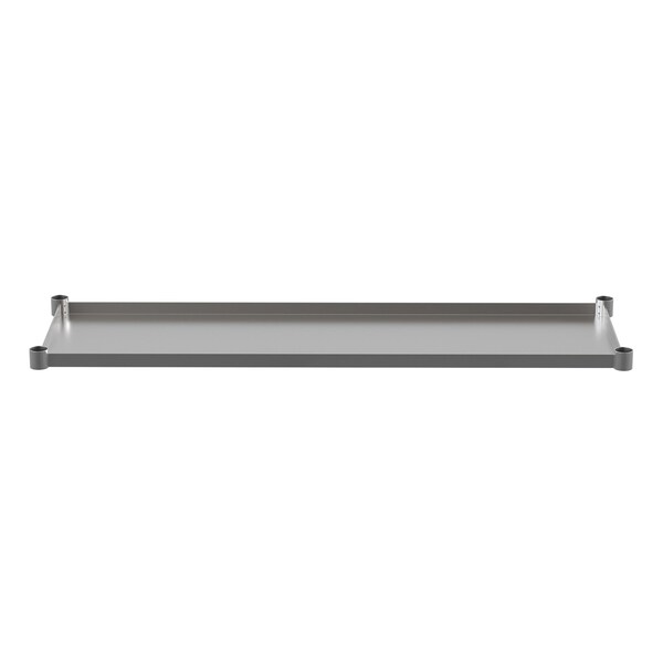 Flash Furniture Galvanized Under Shelf for 24 x 60 Work Tables - NH-GU-2460-GG