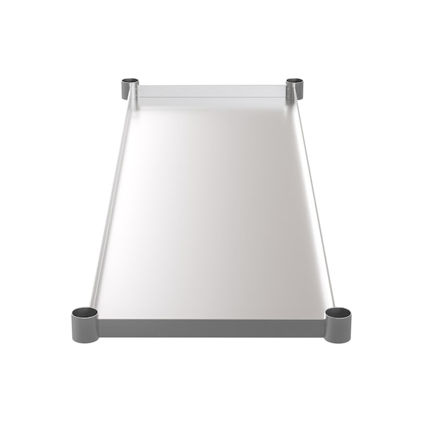 Flash Furniture Galvanized Under Shelf for 24 x 60 Work Tables - NH-GU-2460-GG