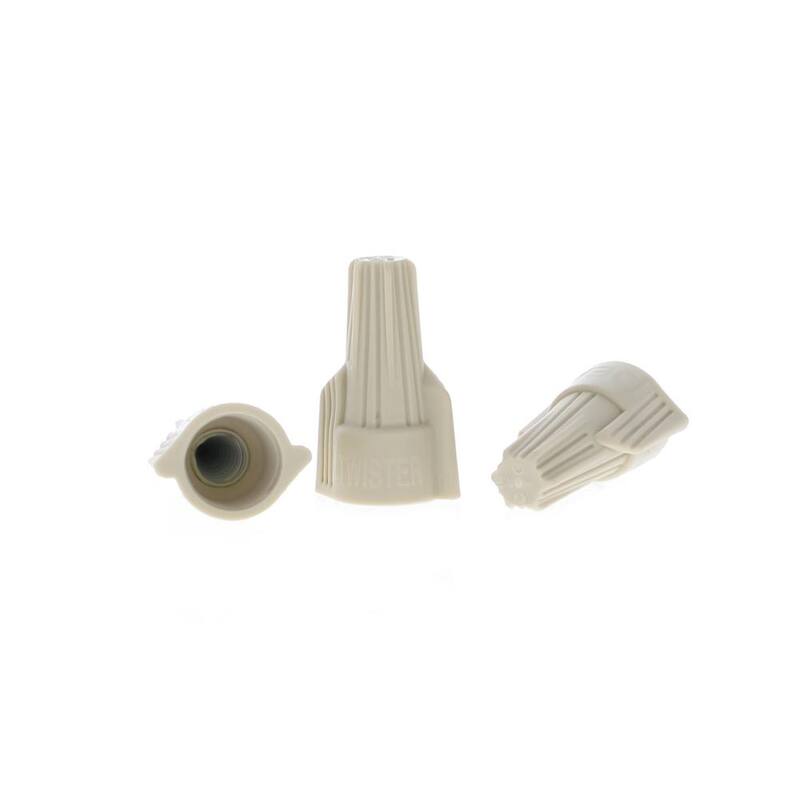 IDEAL 341 Conector de alambre retorcido Tan Twister (paquete de 250) - 30-1341J