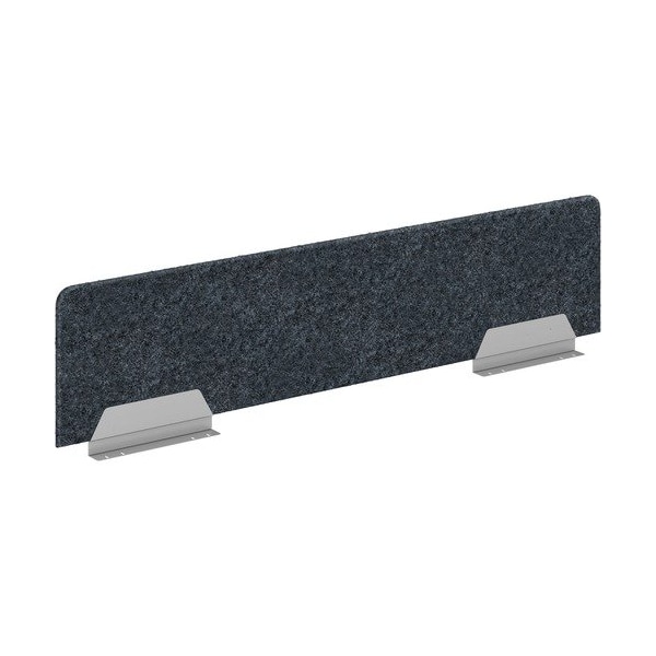 The Hon Co Desktop Screen, Front, Straight, f/Coordinate, 58inx13in, Dark GY - HONVDS1360Y4PR6