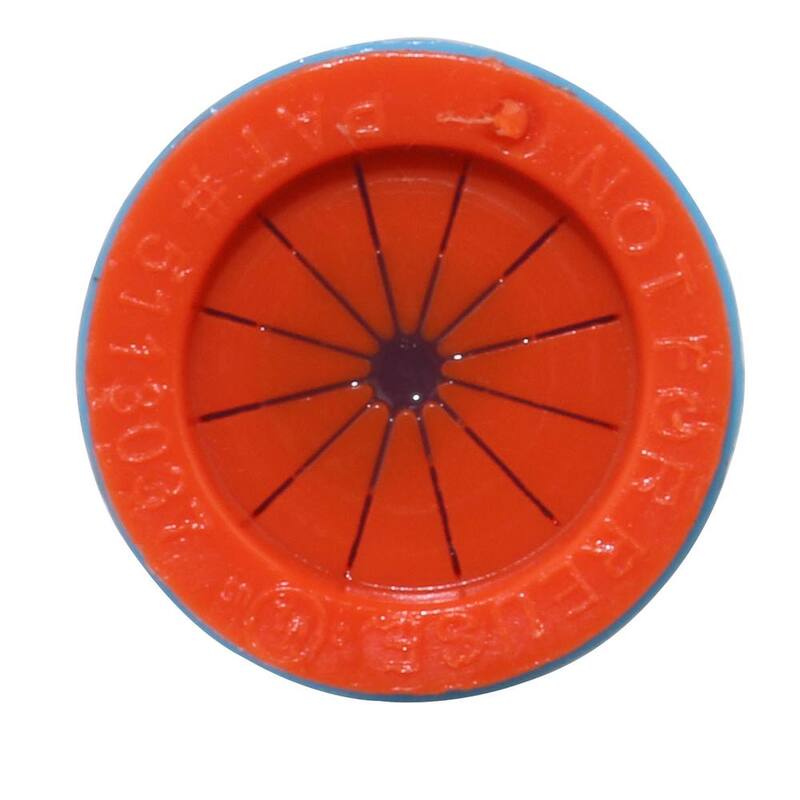 Conectores de cables impermeables DryConn pequeños, Aqua/Naranja (paquete de 20) - 62114