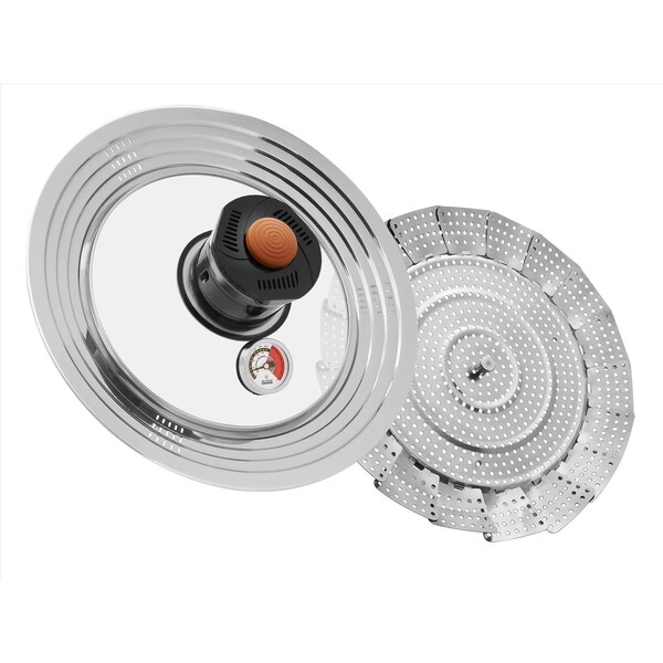 Mission Air Whirl Crisper Air Fryer Lid Glass/Stainless Steel 1 pk - AWL01103