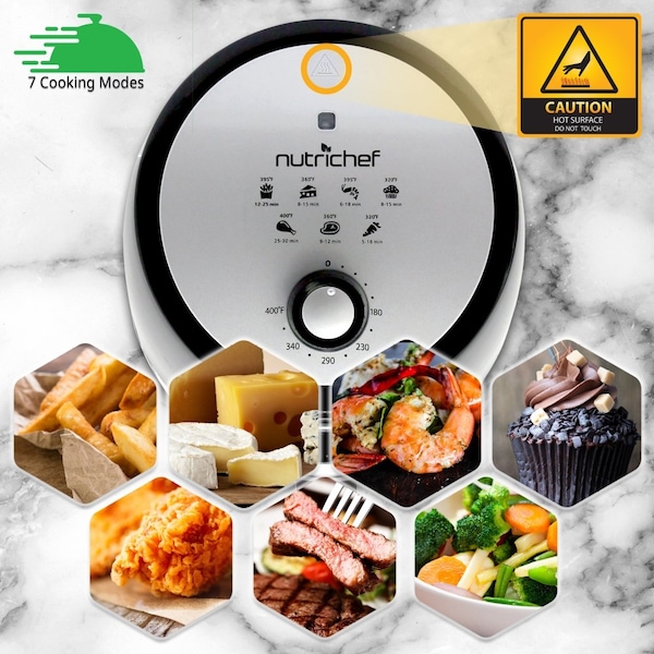 Nutrichef 2L Mechanical Air Fryer - PKAIRFR18