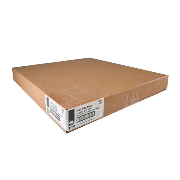 Amercareroyal Royal 16.38"x18.38" Paper Filter Sheet, PK100 - DF16