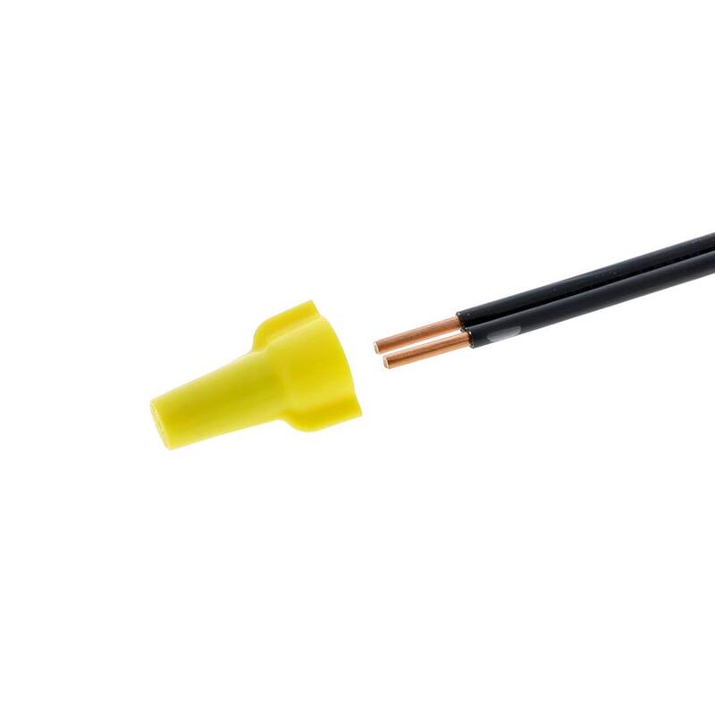 IDEAL 451 Conectores de Alambre WING-NUT Amarillos (paquete de 250) - 30-1451J