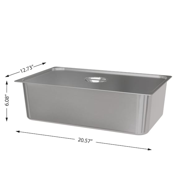 Koolmore Commercial Bain Marie Countertop Food Warmer, Soup Station, and Buffet Table Server - CFW-1T