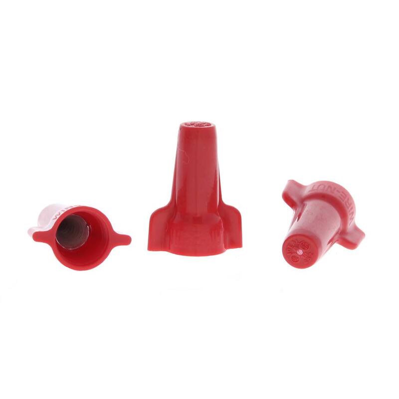 IDEAL 452 Red Wing NUT Wire Connectors (500-Jar) - 30-652JR
IDEAL 452 Conectores de alambre NUT Red Wing (500-Jar) - 30-652JR