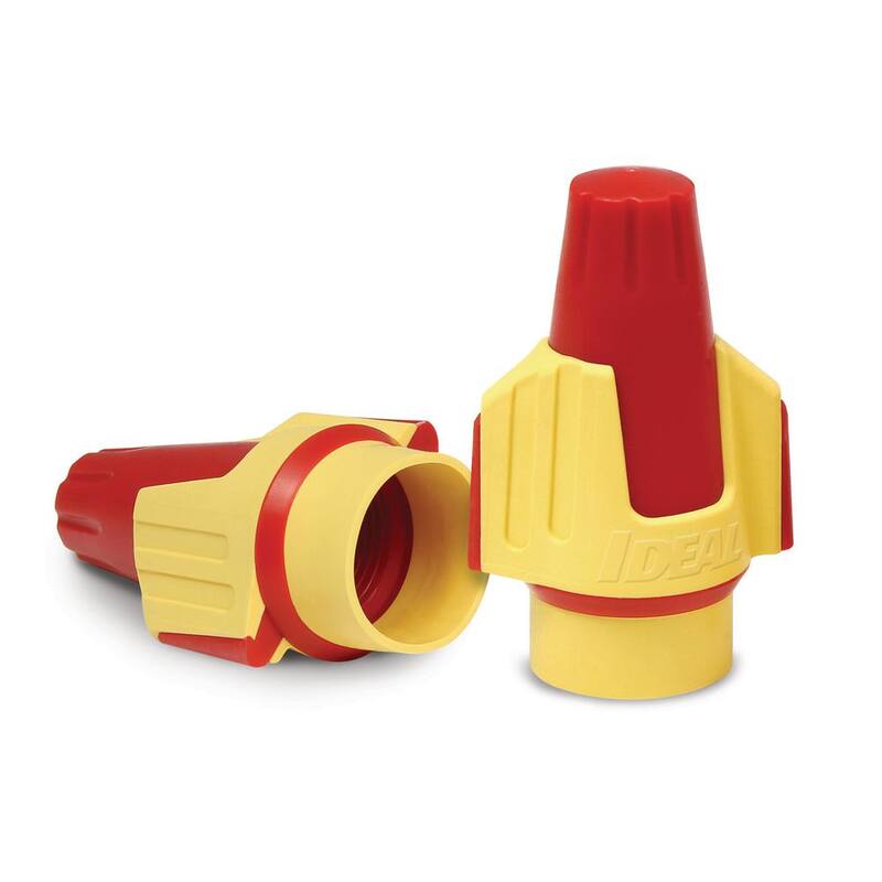 IDEAL Twister ProFLEX Rojo/Amarillo (100/Envase) - 30-1147P