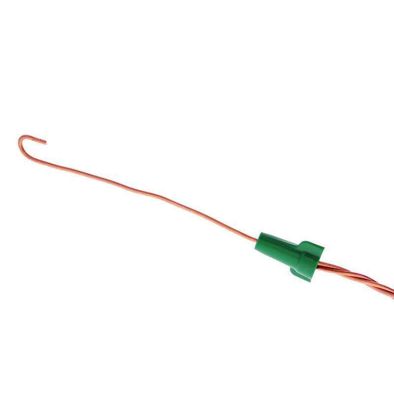 IDEAL Greenie Conectores de Tierra para Cable 92 Verdes (100 por Paquete) - 30-192P