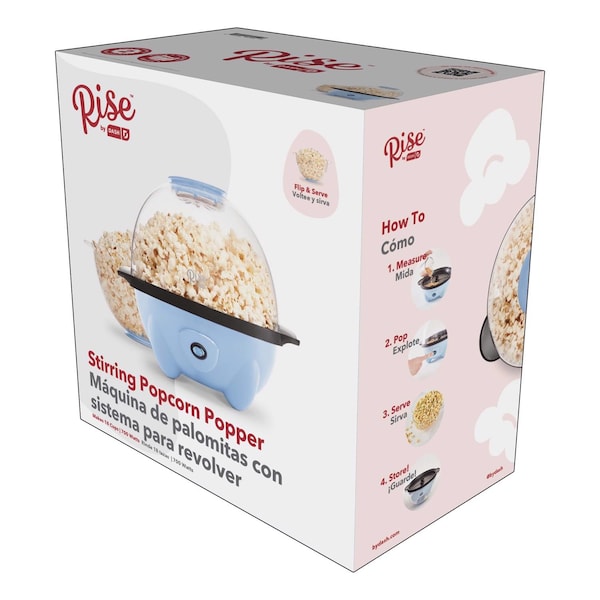 Rise By Dash Blue 4.5 qt Oil Popcorn Machine - RSP450GBSK04