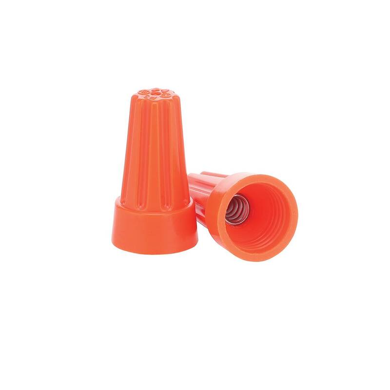 Conectores eléctricos comerciales surtidos (azul, naranja, amarillo y rojo) estándar (paquete de 360) - ESA-360