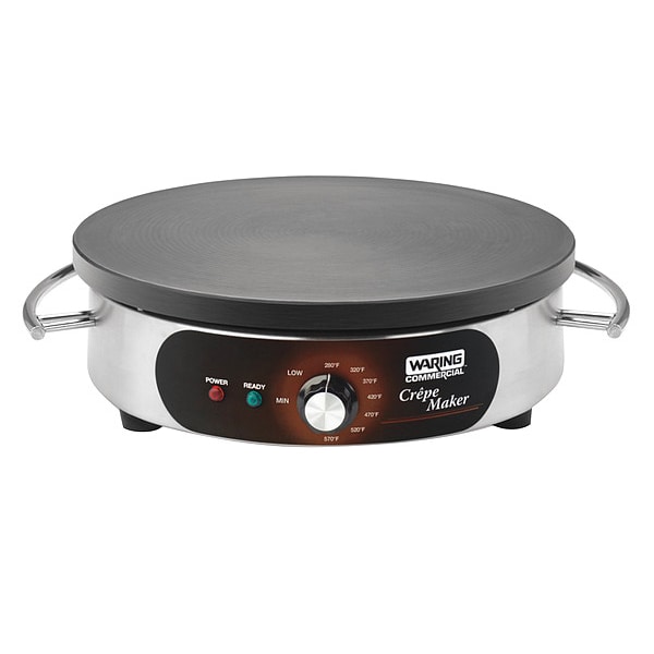 Waring Commercial Electric Crepe Maker, 1800W - WSC160X