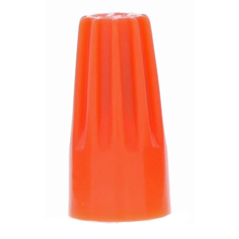 IDEAL 73B Conectores de Alambre WIRE-NUT color Naranja (paquete de 250) - 30-1073J