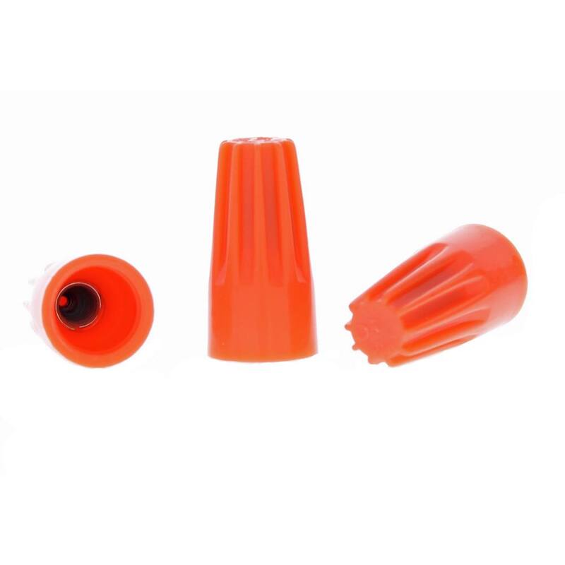 IDEAL 73B Conectores de Alambre WIRE-NUT color Naranja (paquete de 250) - 30-1073J