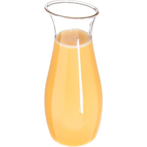 Carlisle Foodservice Carafe, 1 Liter, Clr, PK12 - 7090207