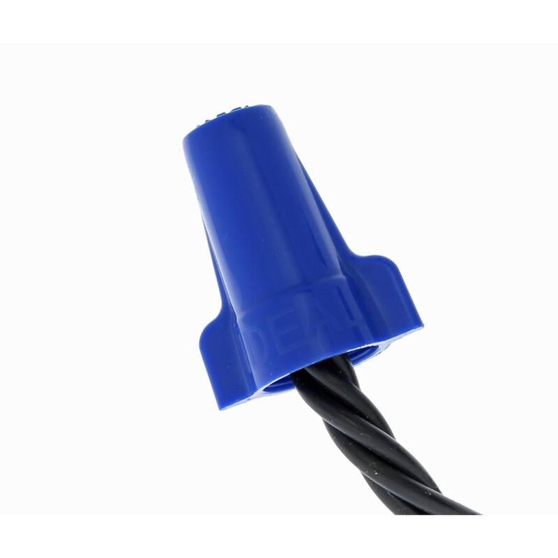 Conectores de alambre con tuerca de alas azules IDEAL 454 (paquete de 25) - 30-454P