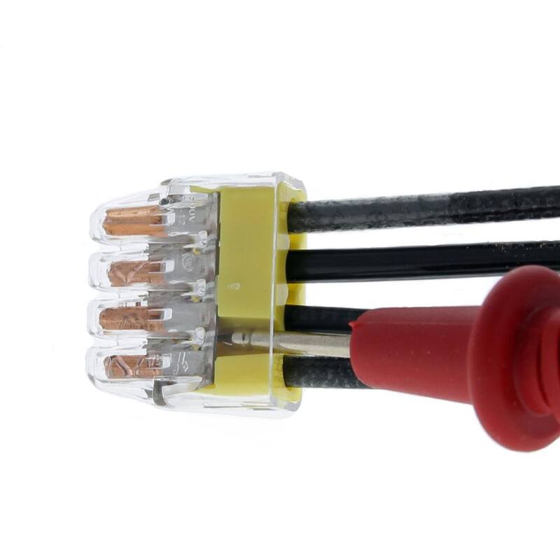 IDEAL In-Sure Conectores para Cables Amarillos de 4 Puertos (Frasco de 200) - 30-1034J