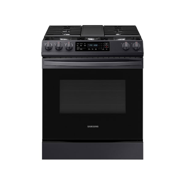 Almo 30-inch Slide-In Gas Convection Range with 6.0 cu. ft. Capacity and Ready2Fit - NX60T8311SG
