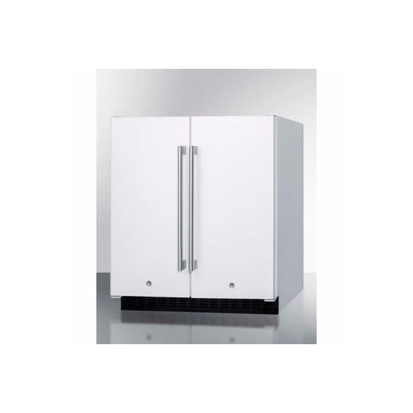 Summit Appliance Div. Frost-Free Refrigerator-Freezer, White, 5.4 Cu. Ft. Capacity - FFRF3075W