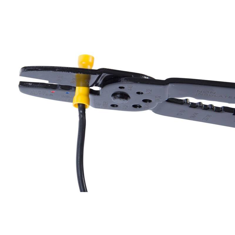 Conectores de cables de empalme rectos azules Gardner Bender de 16 a 14 AWG (75 piezas) - 75-123.