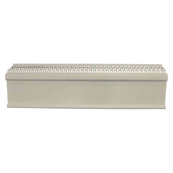 Plastx Plastx 4718896 2 ft. Baseboard Heater Cover; White - 4718896