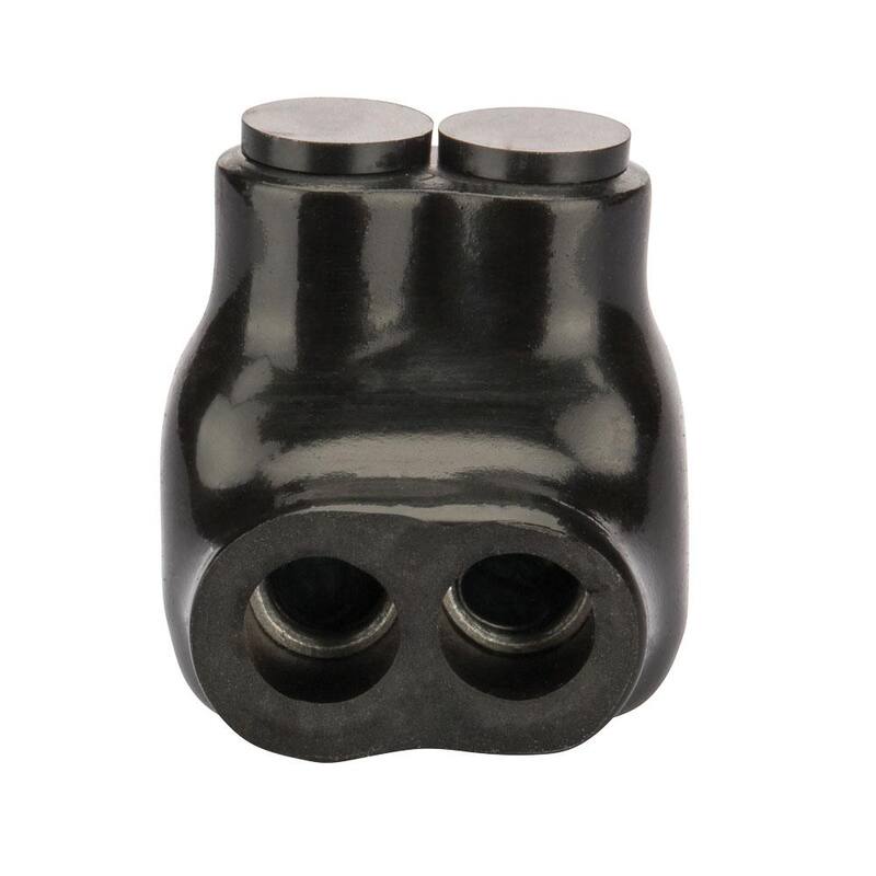 Conector de empalme aislado en bolsa Polaris 4-14 AWG, color negro - IT-4B