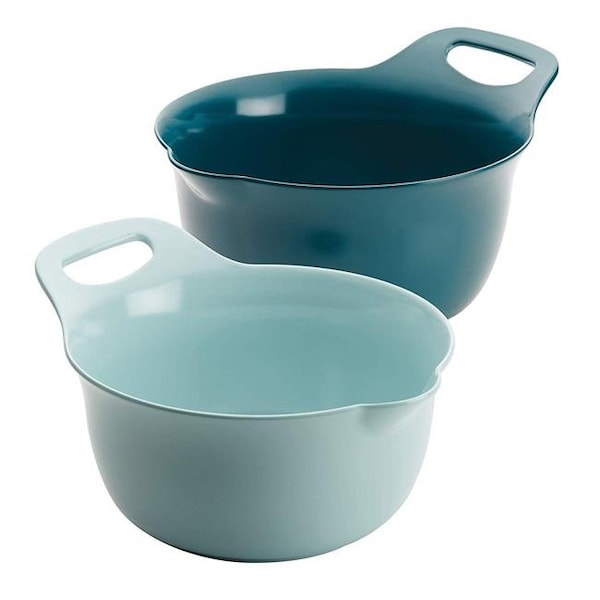 Rachael Ray Rachael Ray 47992 Mix & Measure Set; Light Blue & Teal - 10 Piece - 47992