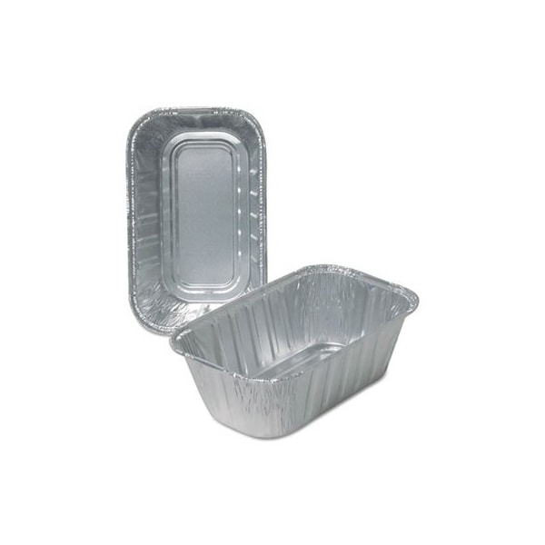Durable Packaging DurablePak, ALUMINUM LOAF PANS, 1 LB, 500/CARTON, PK500 - 500030