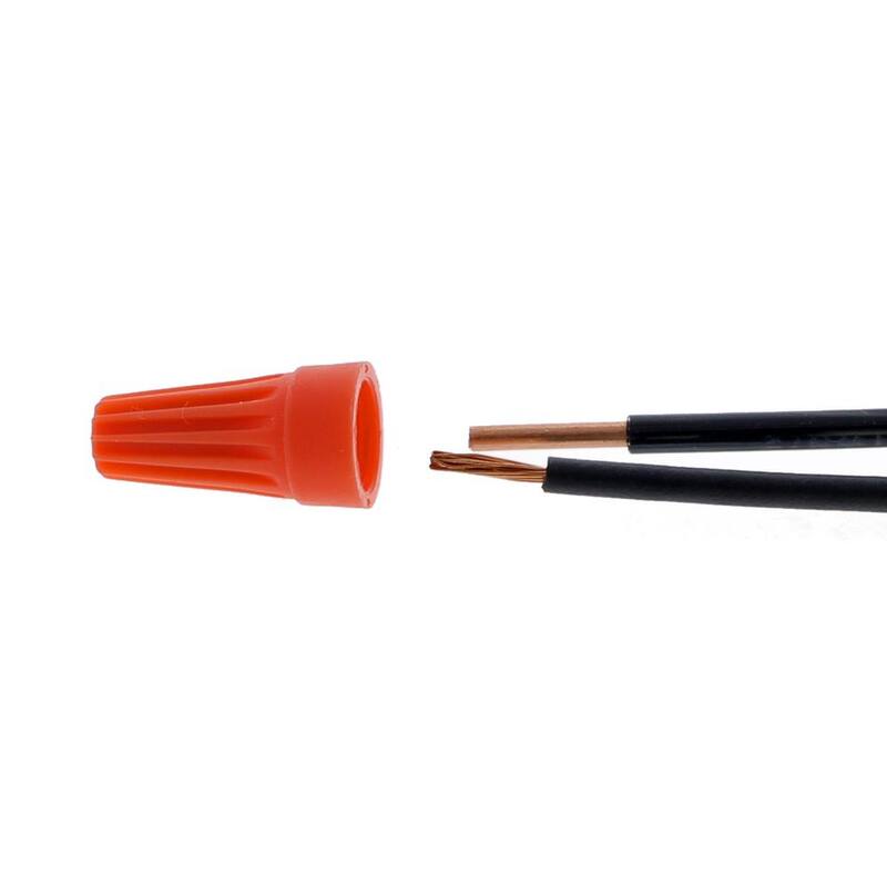 IDEAL Conectores Estándar de Alambre Naranja y Azul Surtidos (450 Tarro) - 30-0203J