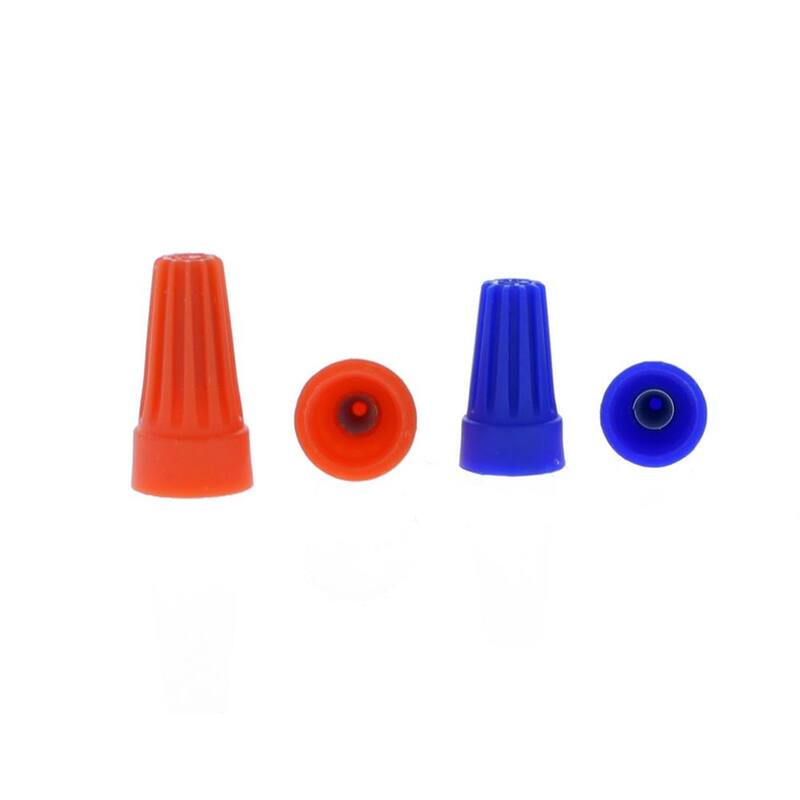 IDEAL Conectores Estándar de Alambre Naranja y Azul Surtidos (450 Tarro) - 30-0203J