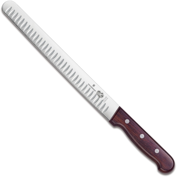 Swiss Army Brands 40142 Kitchen Wood Slicing - Straight , 10In Roast Beef, Granton Blade, 10.25In Width At Handle - VIC-5.4220.25