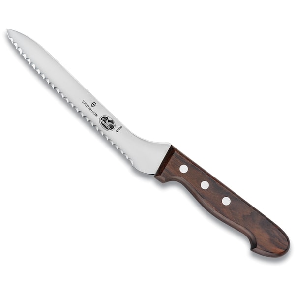 Swiss Army Brands 41290 Kitchen Wood Bread 70.5In Serrated, Offset Blade, 10.25In Width At Handle Wood **Net** - VIC-7.6058.15