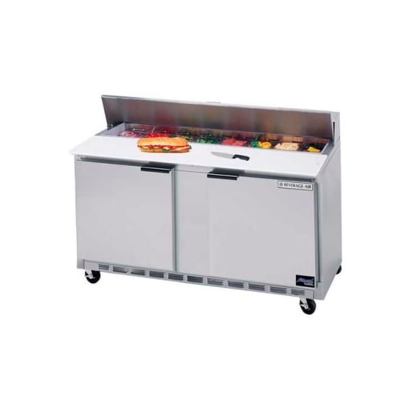 Beverage-Air Beverage AirÂ Food Prep Tables Spe60 Elite Series Standard Top, 60"W - SPE60HC-10