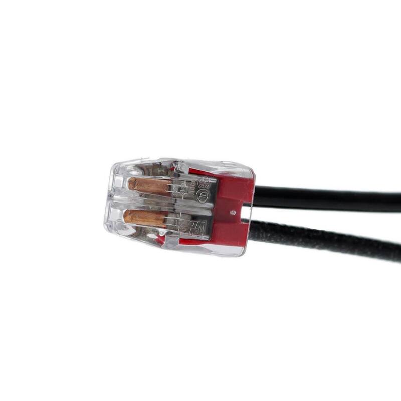 Conector de cable IDEAL In-Sure de 2 puertos, rojo (frasco de 300) - 30-1032J