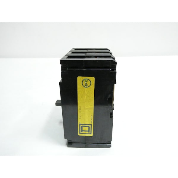 Square D 3P 20A AMP 240/480/600V-AC MOLDED CASE CIRCUIT BREAKER - FAL-36020