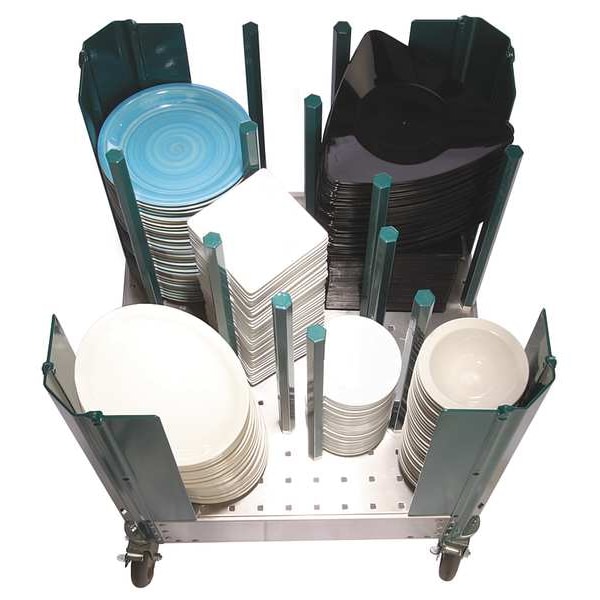 Cres Cor Dish Dolly, 27 1/8 x 27 1/8 x 32 In - 501-D-EX