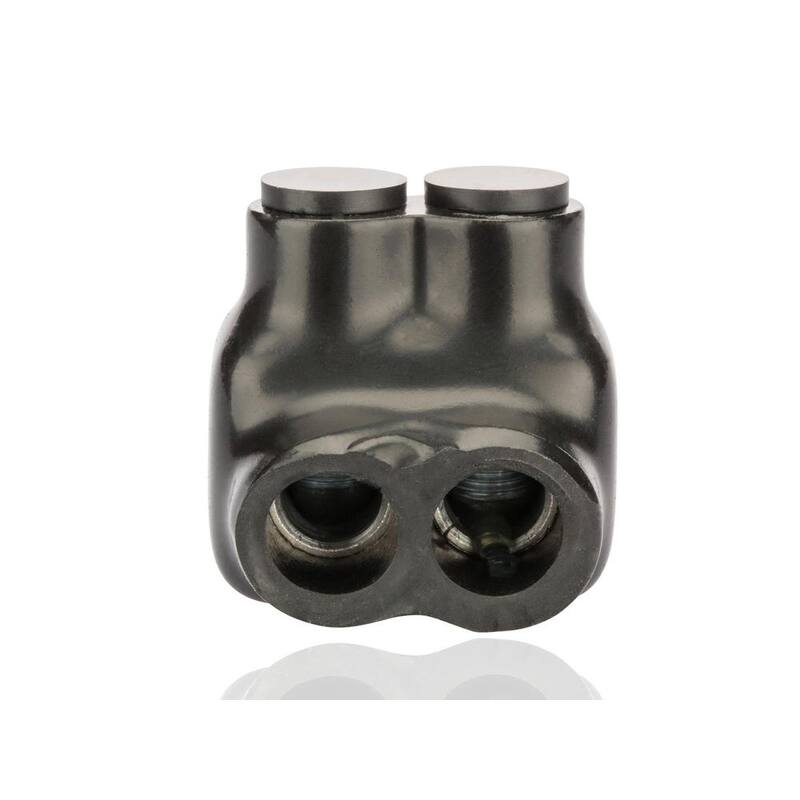 Conector de empalme aislado Polaris 1/0-14 AWG, negro - IT-1/0B.