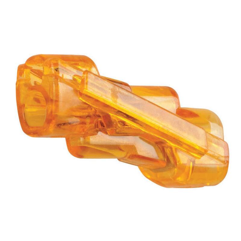 IDEAL Spliceline 42 Naranja Conectores de Empalme en Línea (en Inserción) (Paquete de 10) - 30-1342S